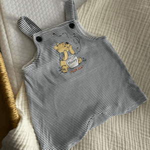 0-3 Month Disney Baby Winnie The Pooh Overalls Romper — Toris Reborn Babies