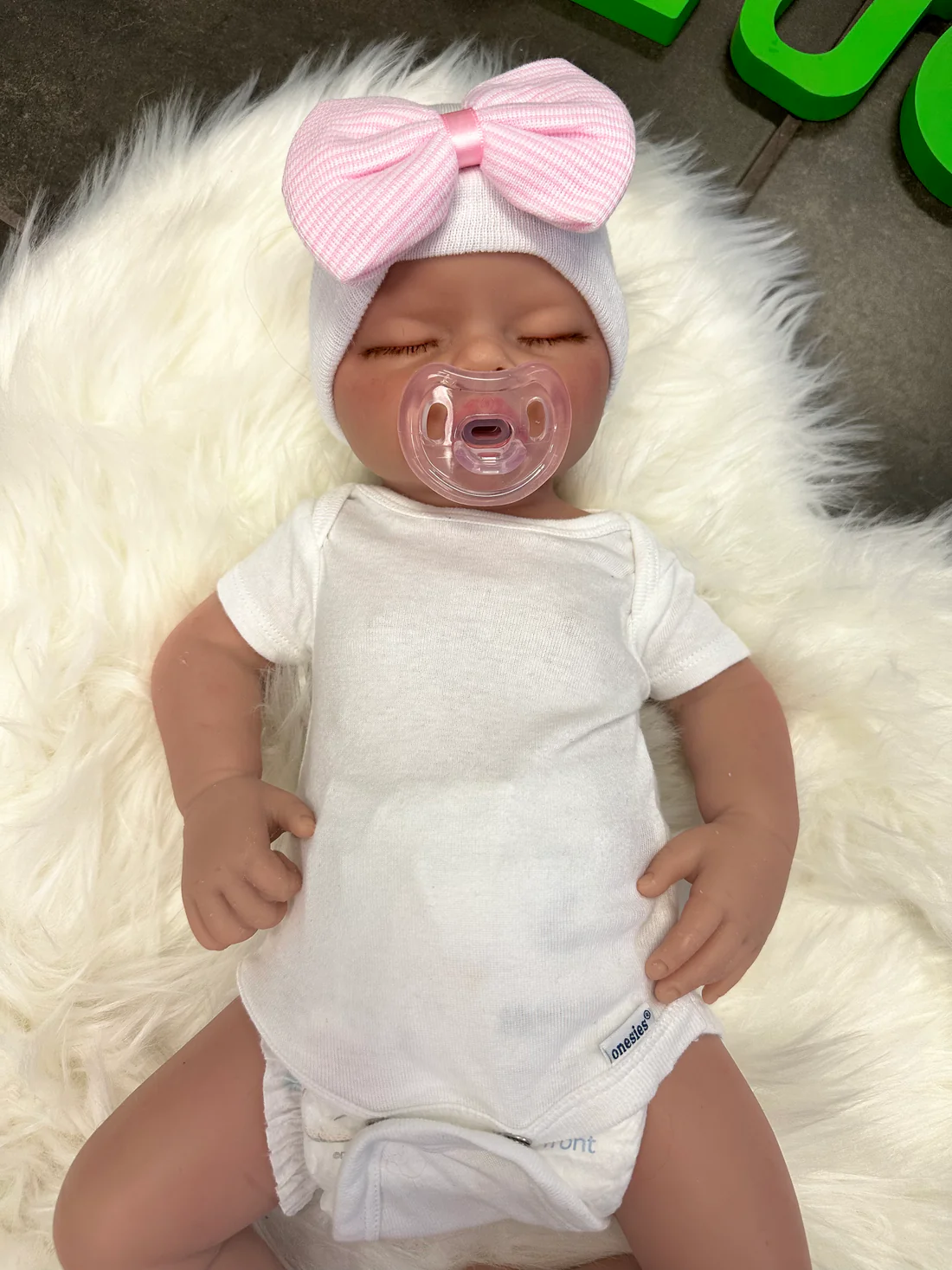 full silicone girl sleeping "emma"