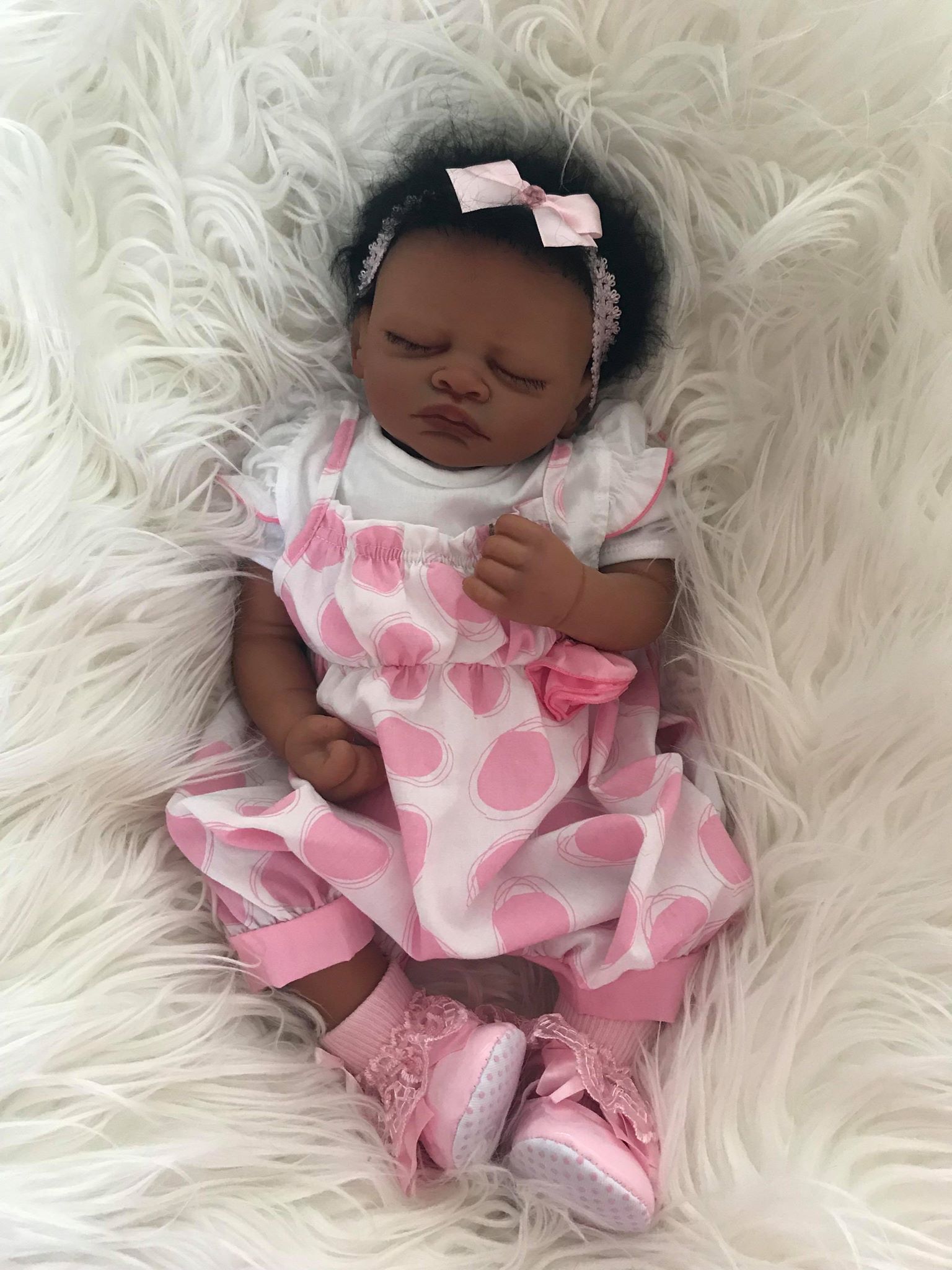 Aisha May Biracial Reborn Doll
