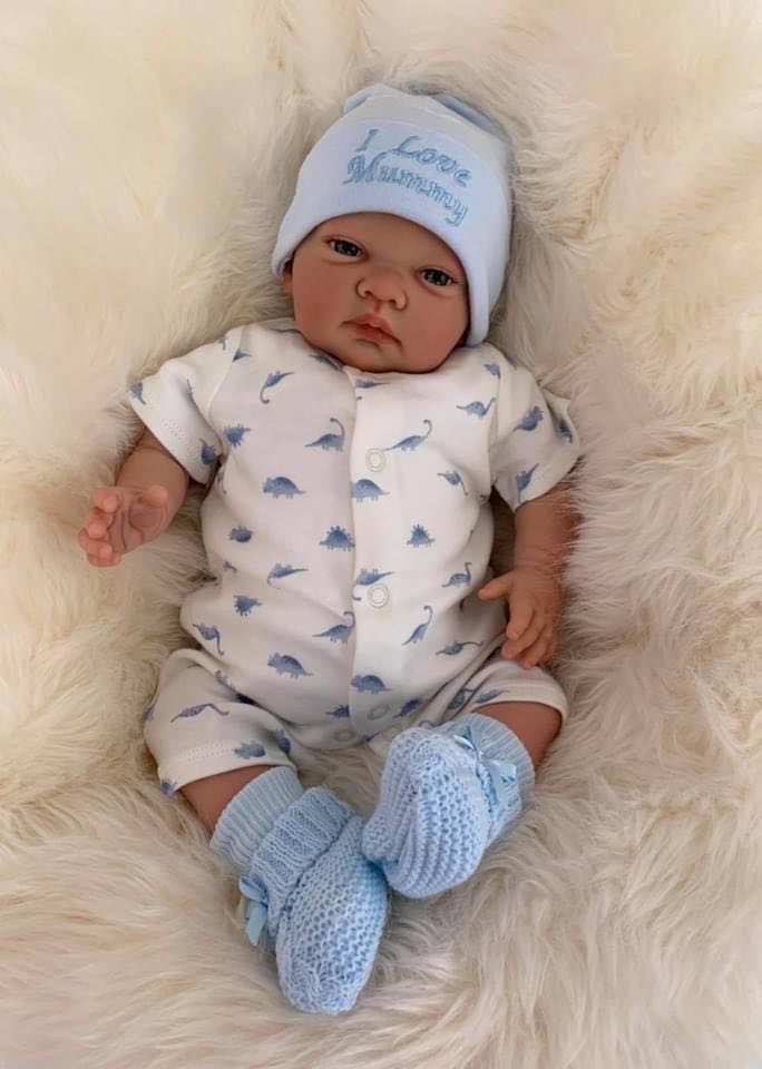 Archie Open Eyed Reborn Doll