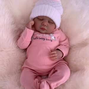 Blossom Closed Eyed Reborn Doll
