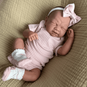 Crying Preemie Girl Partially Reborned Berenguer Doll — Toris Reborn Babies