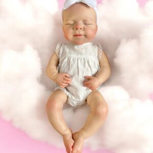 Eadie – Full Body Silicone Reborn Baby Doll | Realistic Newborn Girl – Crafted with Care in the UK