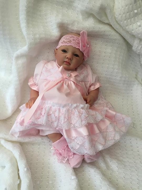 Evie Open Eyed Reborn Doll