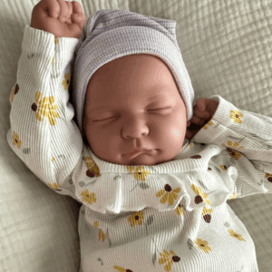 Extra Cuddly Newborn Sleeping Partially Reborned Berenguer Doll — Toris Reborn Babies