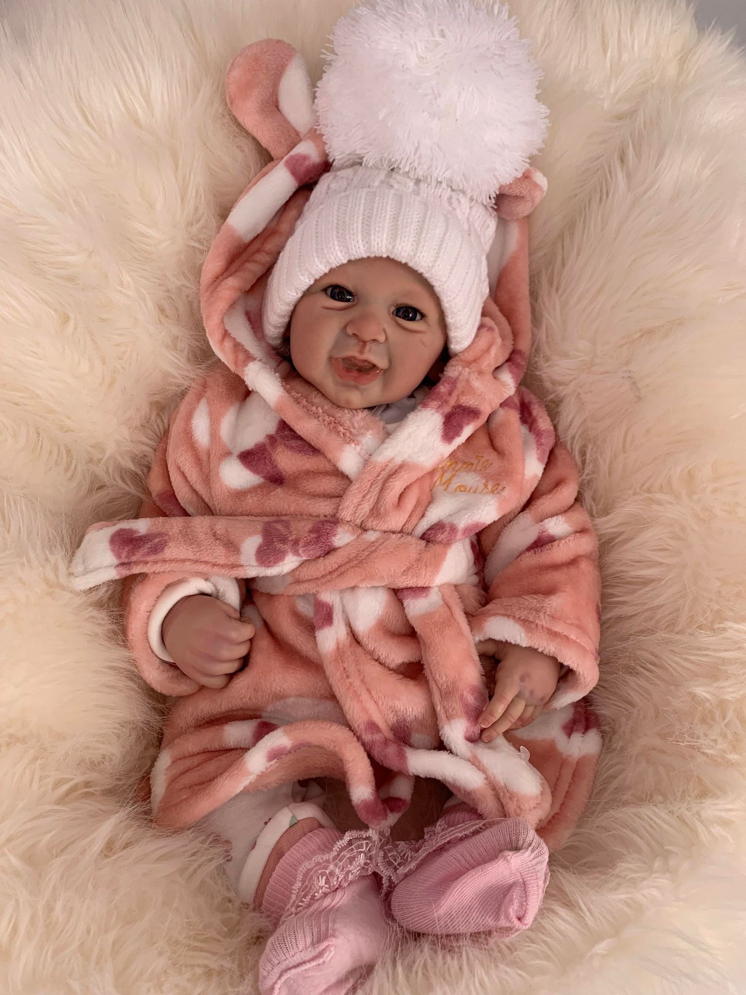 Frances Open Eyed Reborn Doll