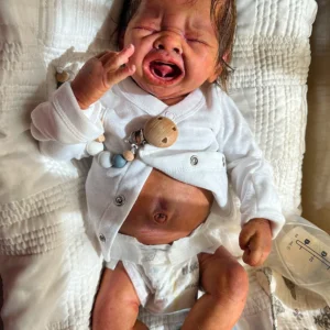 Frankie Bae by Kim Chambers from Pepper's Reborn Boutique, specializing in ethnic dolls