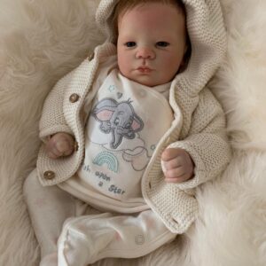 Lavender Open Eyes Reborn Doll