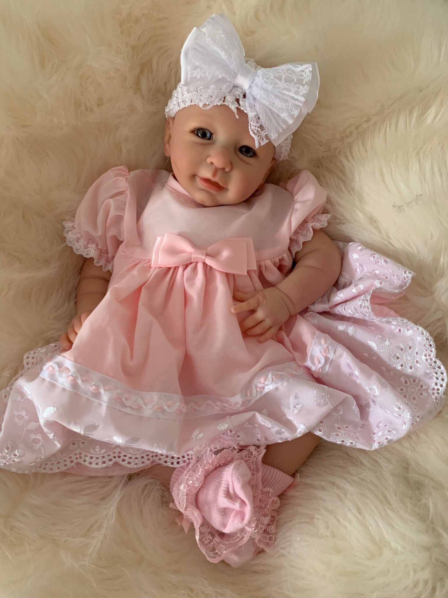 Lola Open Eyed Reborn Doll