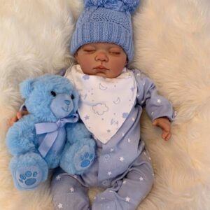 Louis Closed Eyed Reborn Doll