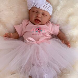 Poppy Closed Eyed Reborn Doll