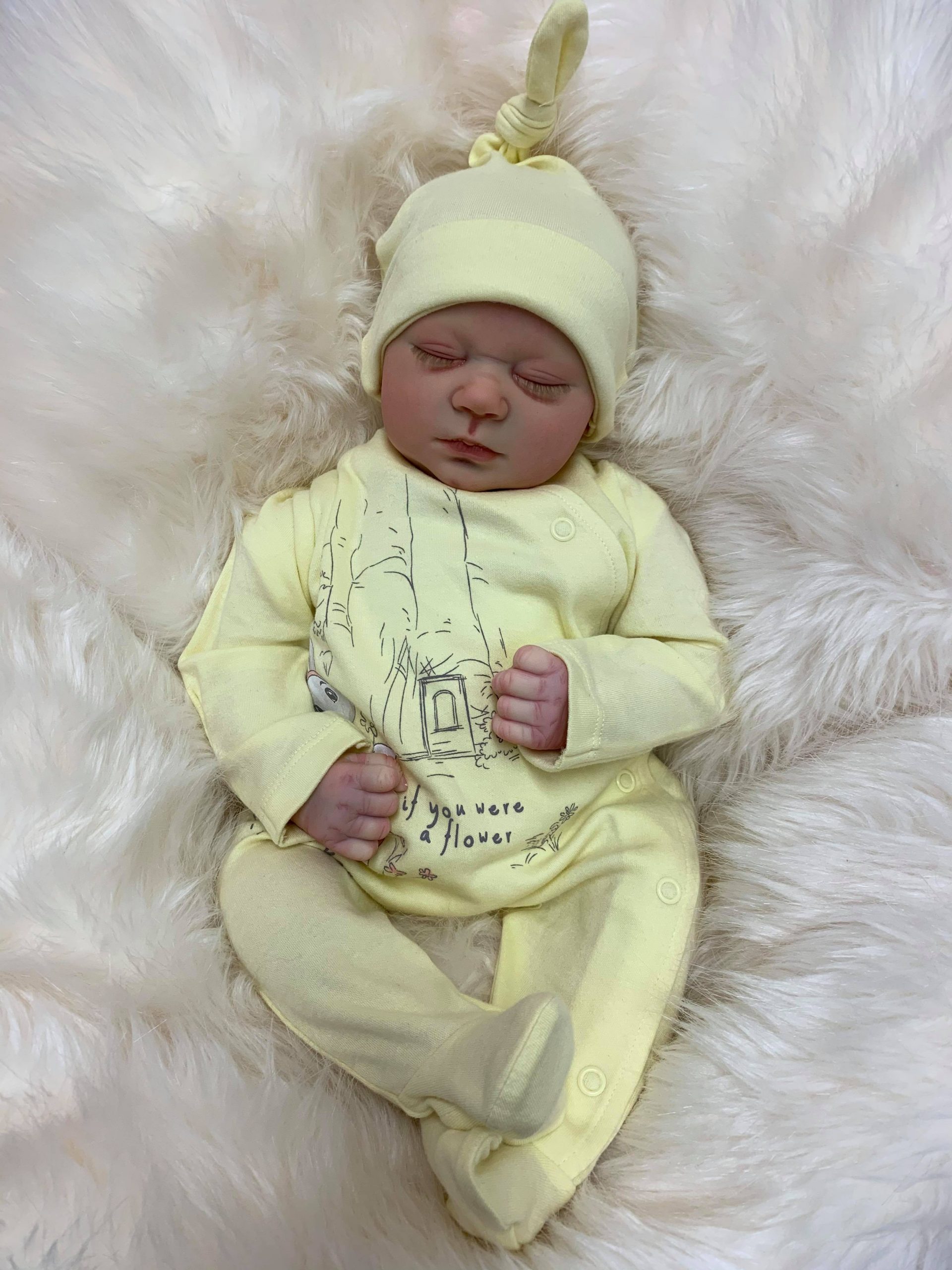 Primrose Closed Eyed Reborn Doll