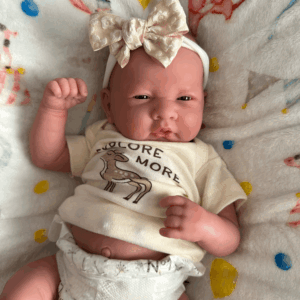 Sleepy Preemie Girl Partially Reborned Berenguer Doll With NEW Forest Green Reborn Doll Eyes! — Toris Reborn Babies