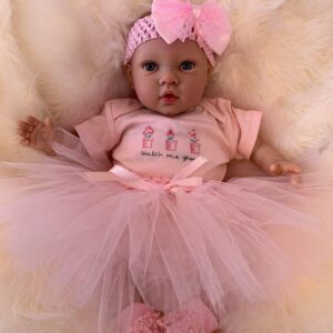 Violet Open Eyed Reborn Doll