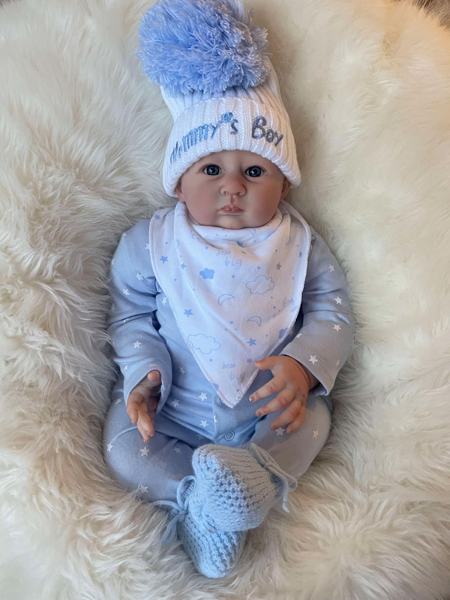 Willi Open Eyes Reborn Doll